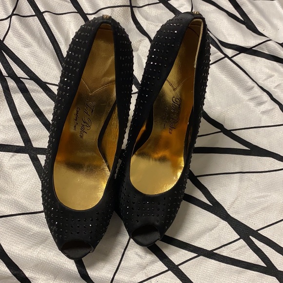 TedBakerStunningSparklingBlackCrystals GoldLining Too Gorgeous to Describe! - Picture 6 of 16